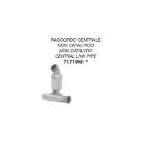 RACOR DESCATALIZADO ARROW ACERO INOXIDABLE CF MOTO 800 MT SPORT / TOURING 2023-2024
