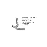 RACOR DECATALIZADO DE ACERO INOXIDABLE ARROW 2 EN 1 DUCATI DESERT X 2022-2024