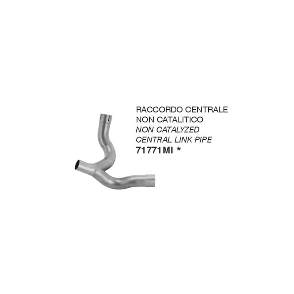 RACOR DECATALIZADO DE ACERO INOXIDABLE ARROW 2 EN 1 DUCATI DESERT X 2022-2024
