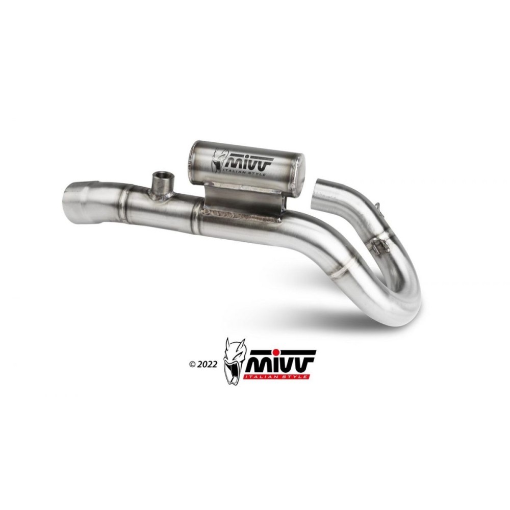 COLECTOR RACING DE ACERO INOXIDABLE MIVV HONDA CRF 250 2022-2024 COLECTOR RACING DE ACERO INOXIDABLE MIVV HONDA CRF 250 2022-2024