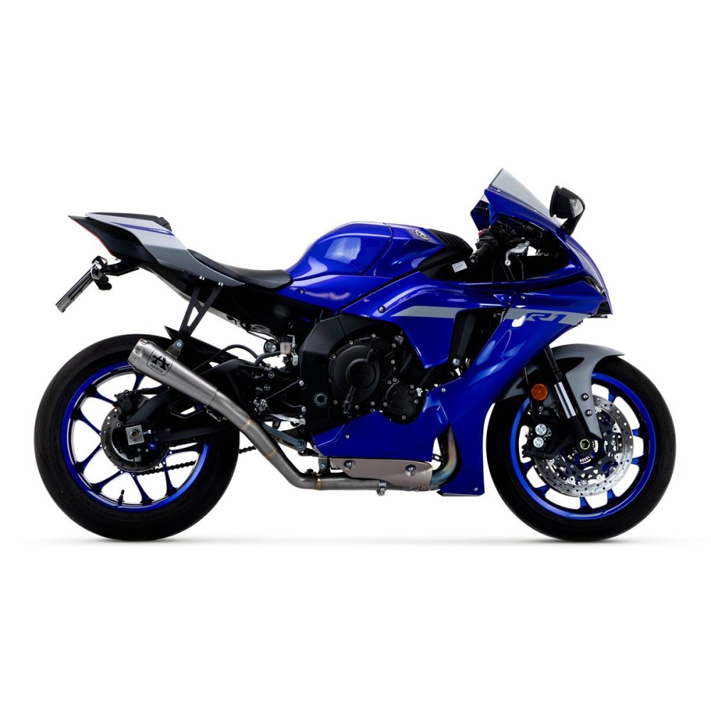 KIT SILENCIADOR PRO RACE + RACOR ARROW TITANIO YAMAHA YZF R1 / M 2020-2024