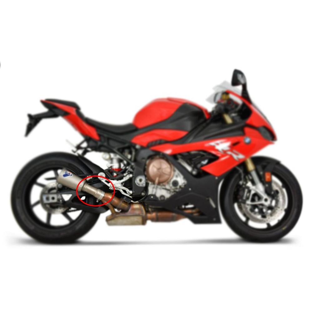 RACOR DE ESCAPE DE ACERO INOXIDABLE TERMIGNONI BMW S 1000 RR 2019-2024 RACOR DE ESCAPE DE ACERO INOXIDABLE TERMIGNONI BMW S 1000 RR 2019-2024