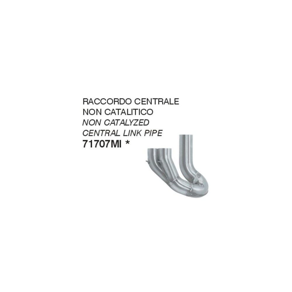 RACOR DE CARRERAS DE ACERO INOXIDABLE ARROW DUCATI HYPERMOTARD 950 / SP 2019-2021 RACOR DE CARRERAS DE ACERO INOXIDABLE ARROW DUCATI HYPERMOTARD 950 / SP 2019-2021