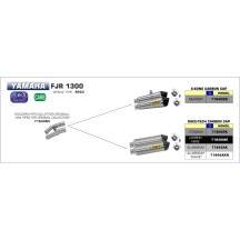 ACCESORIOS DE CARRERAS DE FLECHA YAMAHA FJR 1300 2016-