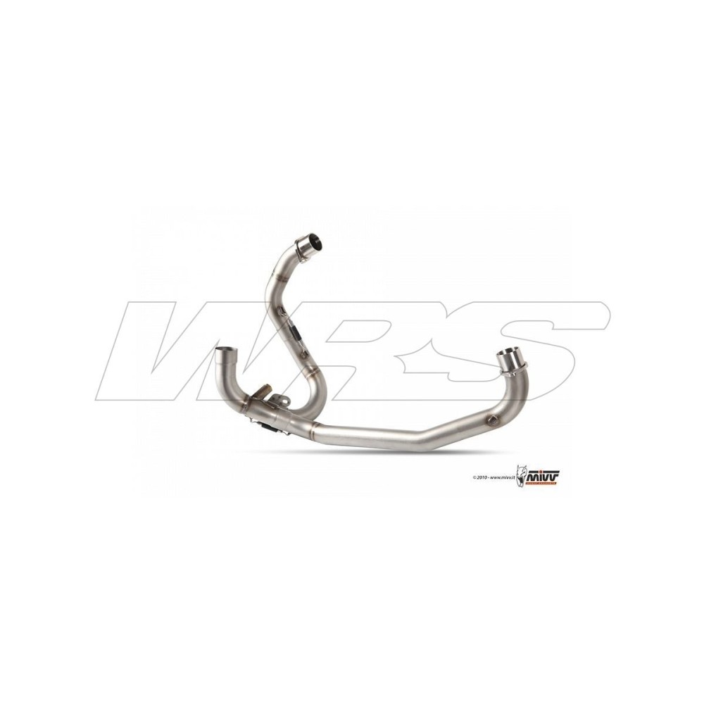 DECATALIZADOR DE ACERO INOXIDABLE MIVV DUCATI HYPERMOTARD 1100 EVO 2010-2012