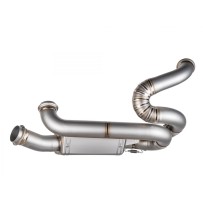 COLLECTOR DE CHISPA DE TITANIO DE CARRERAS KTM 1390 SUPER DUKE R / R E 2024