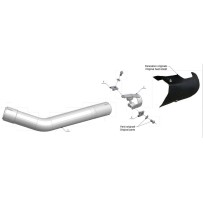 DESCATALIZADOR MIVV SPORT STANDARD ACERO INOXIDABLE BENELLI LEONCINO 500 2017-2024 USATO