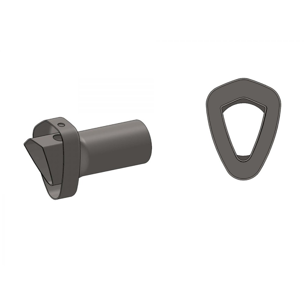 DB KILLER PARA SILENCER KONIX EVO / FORCE EVO INOX SPARK TRIUMPH STREET TRIPLE 765 RS / R / MOTO2 2023-2024 DB KILLER PARA SILENCER KONIX EVO / FORCE EVO INOX SPARK TRIUMPH STREET TRIPLE 765 RS / R / MOTO2 2023-2024