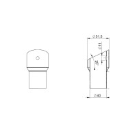 DB KILLER PARA SILENZERI GRIDPERO INOX NATURAL SPARK