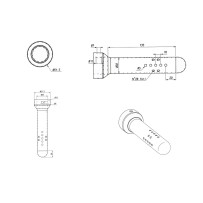 DB KILLER PARA SAVIO5 SILENZERS NATURAL SPARK INOX