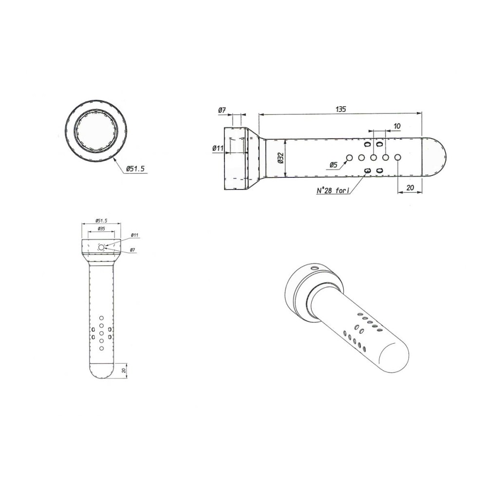 DB KILLER PARA SAVIO5 SILENZERS NATURAL SPARK INOX DB KILLER PARA SAVIO5 SILENZERS NATURAL SPARK INOX