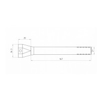 DB KILLER PARA SPARK NATURAL STARK RECTANGULAR SILENCERS