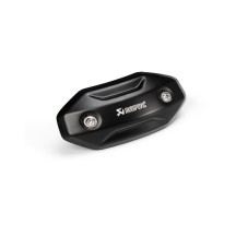 ESCUDO TÉRMICO DE ACERO INOXIDABLE NEGRO AKRAPOVIC TRIUMPH TRIDENT / TIGER SPORT / DAYTONA 660 2022-2024