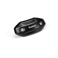 ESCUDO TÉRMICO DE ACERO INOXIDABLE NEGRO AKRAPOVIC TRIUMPH TRIDENT / TIGER SPORT / DAYTONA 660 2022-2024