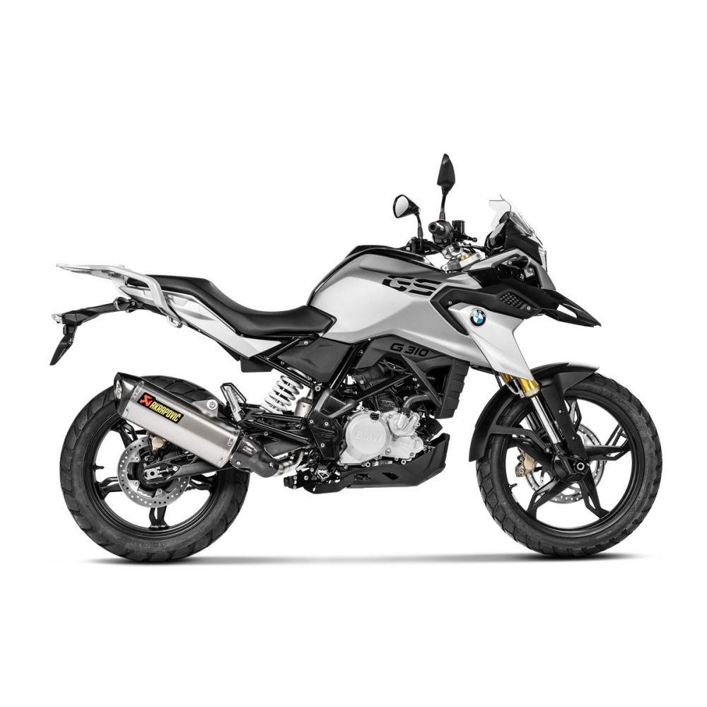ESCUDO TÉRMICO DE CARBONO AKRAPOVIC BMW G 310 R / GS 2017-2022