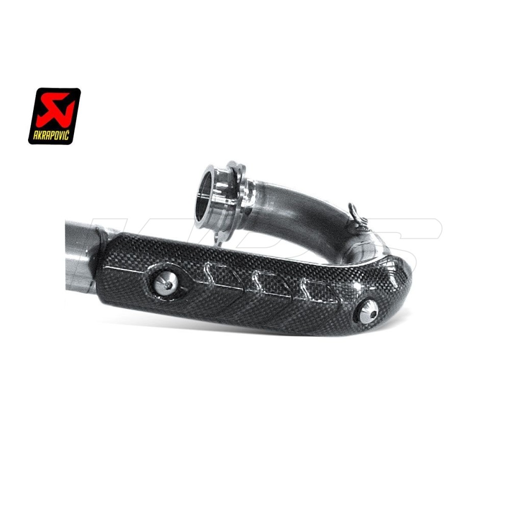 ESCUDO TÉRMICO DE CARBONO AKRAPOVIC KAWASAKI KX 250 F 2006-2007