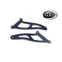 SOPORTE DE SOPORTE DRENAJE + AGUJEROS DE R&G KAWASAKI ZX-6R 2009-2024