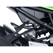 KIT DE SOPORTE PARA SOPORTE DE DESCARGA + PLAN DE YESO DE YESO. R&G KAWASAKI Z 900 2017-2025