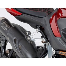 SOPORTE DE EXTREMO DE ESCAPE DE MOTOCICLETA MV AGUSTA BRUTALE RUSH 1000 2020-2023