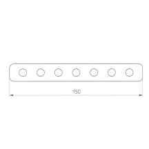 SPARKS SPLACKET DE SILENCIADOR DE ACERO INOXIDABLE UNIVERSAL