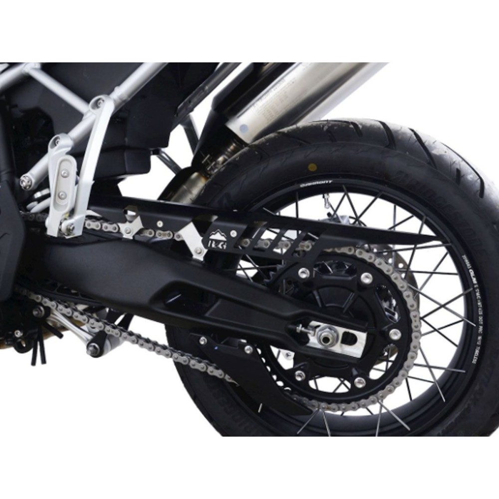 PROTECTOR DE CADENA DE ALUMINIO NEGRO R&G TRIUMPH TIGER 850 SPORT 2021