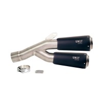 MUFFLER DOBLE BAJO + FRANGIFIAMMA UNIT GARAGE BMW R 12 G / S 2025