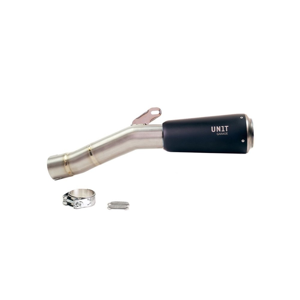TITANIUM LOW MUFFLER + FRANGIFIAMMA UNIT GARAGE BMW R 12 G / S 2025