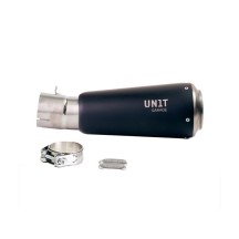 TITANIUM SHORT MUFFLER + FRANGIFIAMMA UNIT GARAGE BMW R 12 G / S 2025