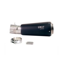 TITANIUM SHORT MUFFLER + FRANGIFIAMMA UNIT GARAGE BMW R 12 G / S 2025