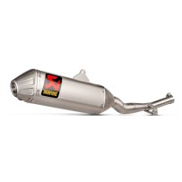 TERMINAL DE ESCAPE DE TITANIO AKRAPOVIC HONDA CRF 300 L / RALLY 2021-2025