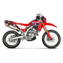 TERMINAL DE ESCAPE DE TITANIO AKRAPOVIC HONDA CRF 300 L / RALLY 2021-2025