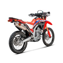 TERMINAL DE ESCAPE DE TITANIO AKRAPOVIC HONDA CRF 300 L / RALLY 2021-2025