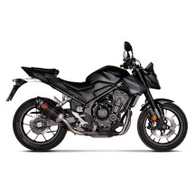 CARBONO DE CARBONO AKRAPOVIC DESCARGADO DE CARBONO APROBADO POR EL TERMINAL HONDA NX 500 2024-2025