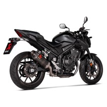CARBONO DE CARBONO AKRAPOVIC DESCARGADO DE CARBONO APROBADO POR EL TERMINAL HONDA NX 500 2024-2025