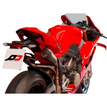 QD EXHAUST DARK STEEL COMPLETE EXHAUST SYSTEM DUCATI PANIGALE V4 / S 2025