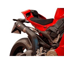 QD EXHAUST DARK STEEL COMPLETE EXHAUST SYSTEM DUCATI PANIGALE V4 / S 2025