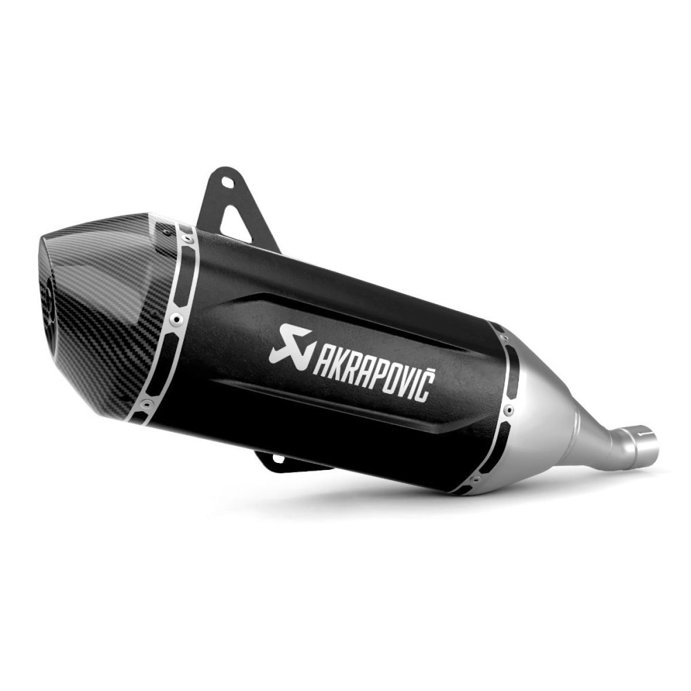 TERMINAL DE DESLIZAMIENTO DE ACERO INOXIDABLE AKRAPOVIC PIAGGIO VESPA GTS 125 / SUPER 2024-2025 TERMINAL DE DESLIZAMIENTO DE ACERO INOXIDABLE AKRAPOVIC PIAGGIO VESPA GTS 125 / SUPER 2024-2025
