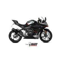 copy of SILENCIADOR AK-1 ACERO INOXIDABLE NEGRO-CARBONO MIVV KAWASAKI Z 500 / SE 2024