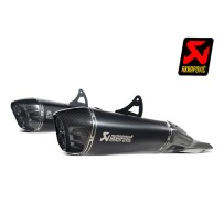 SLIP ON AKRAPOVIC TITANIUM NEGRO TERMINAL SUZUKI GSX 1300 R HAYABUSA 2025