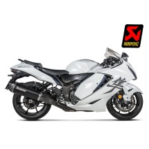 SLIP ON AKRAPOVIC TITANIUM NEGRO TERMINAL SUZUKI GSX 1300 R HAYABUSA 2025