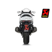 SLIP ON AKRAPOVIC TITANIUM NEGRO TERMINAL SUZUKI GSX 1300 R HAYABUSA 2025