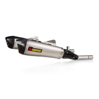 PAREJA TERMINAL BREVE-ON TITANIUM AKRAPOVIC BMW K 1600 GT / GTL 2025