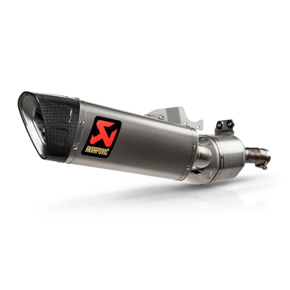 TERMINAL DE ESCAPE DE TITANIO APROBADO POR AKRAPOVIC BMW F 900 R / XR 2020-2025 TERMINAL DE ESCAPE DE TITANIO APROBADO POR AKRAPOVIC BMW F 900 R / XR 2020-2025