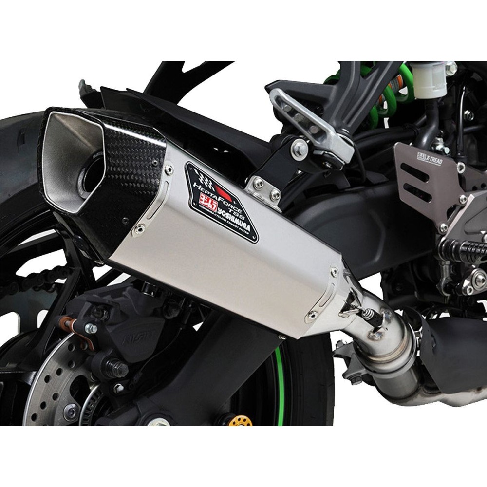 SATIN TERMINAL HEPTA FORCE TSS JMCA YOSHIMURA KAWASAKI NINJA ZX-25R 2021-2024 SATIN TERMINAL HEPTA FORCE TSS JMCA YOSHIMURA KAWASAKI NINJA ZX-25R 2021-2024