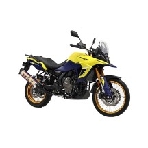 TITANIO AZUL-CARBONO TITANON R-77J JMCA YOSHIMURA SUZUKI V-STROM 800 DE / SE 2023-2025