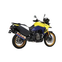 TITANIO AZUL-CARBONO TITANON R-77J JMCA YOSHIMURA SUZUKI V-STROM 800 DE / SE 2023-2025