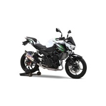 TERMINAL DE TITANIO AZUL R-11 JMCA YOSHIMURA KAWASAKI NINJA 250 2018-2024