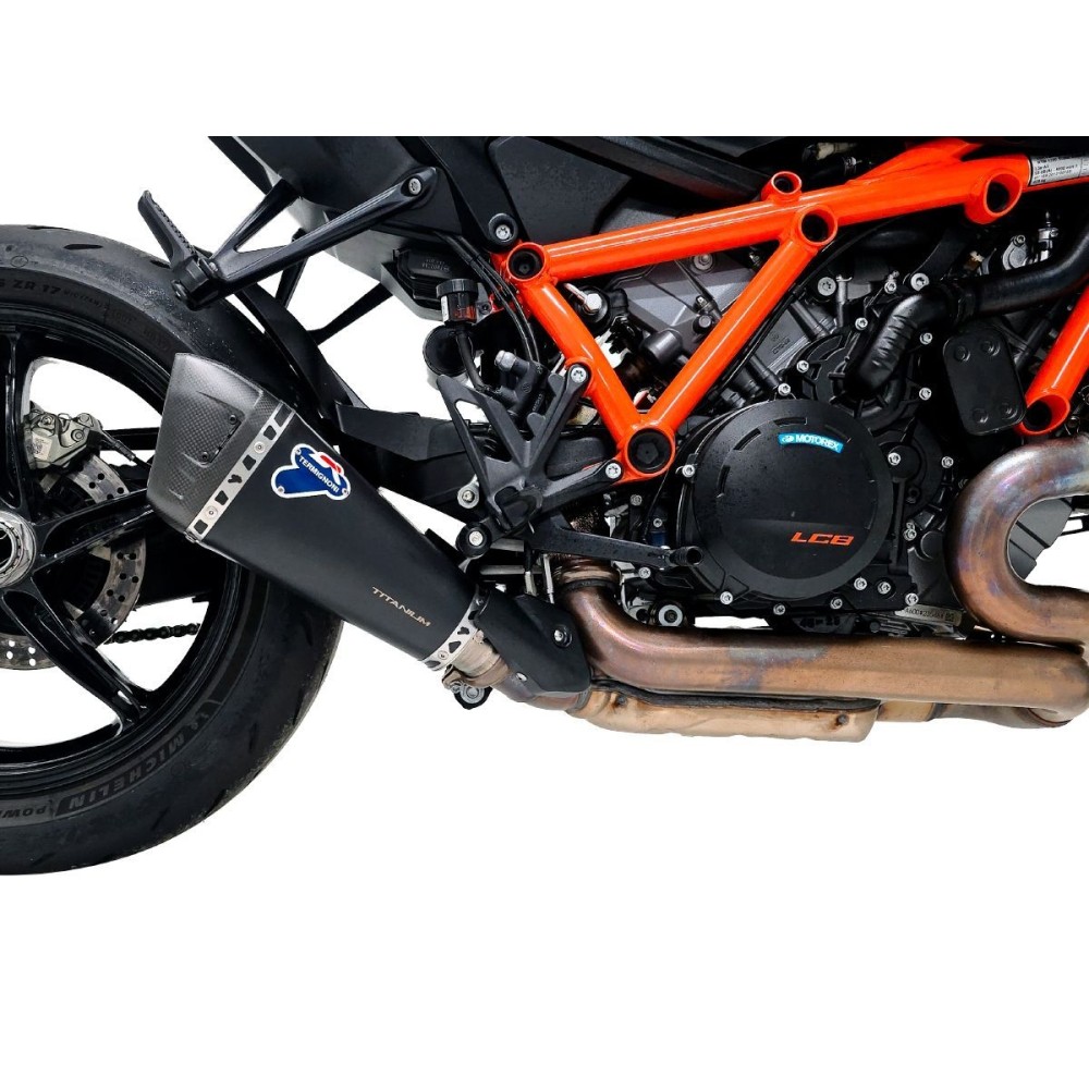 TALES DE TERMIGNONI NEGROS EU5+ TITANIUM KTM SUPER DUKE 1390 R 2024-2025 TALES DE TERMIGNONI NEGROS EU5+ TITANIUM KTM SUPER DUKE 1390 R 2024-2025