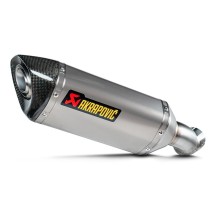 TERMINAL DE ESCAPE DE TITANIO AKRAPOVIC KAWASAKI Z 900 2025 APROBADO