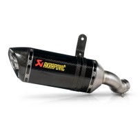 TERMINAL DE ESCAPE DE CARBONO AKRAPOVIC KAWASAKI Z 900 2025 APROBADO